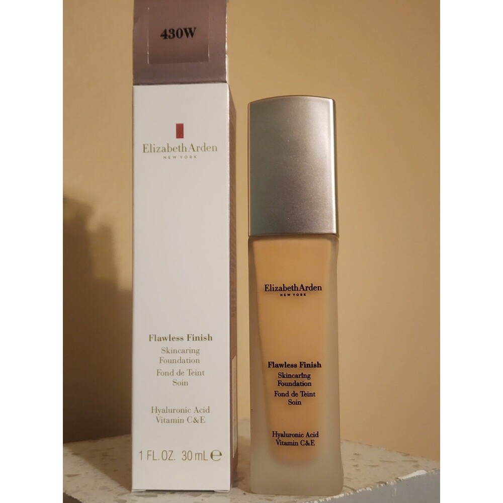 New In Box Elizabeth Arden Flawless Finish Foundation 430W 30ml